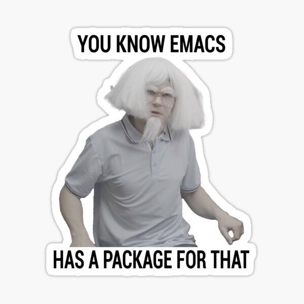 Emacs has a package for that